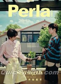 『Perla 2025年C版（俐楽＆王昀楷、公式カード7枚＋公式ミニポスター1枚）』 