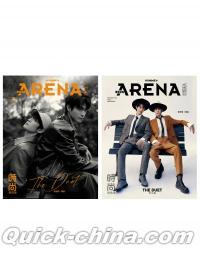 『ARENA HOMME PLUS 時尚競技場 NOVA 2025年C版2冊セット（張哲旭＆弭金、公式カード全31枚）』 