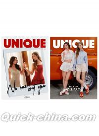 『UNIQUE 2025年《NO ONE BUT YOU》C版2冊セット（Jane＆Kao、公式カード8枚）』 