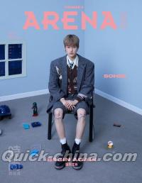 『ARENA HOMME PLUS時尚競技場 2026年2月C版（ソヒSOHEE／RIIZE、公式カード3枚）』 