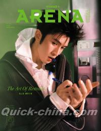 『ARENA HOMME PLUS時尚競技場 2026年10月B版（張雲龍、公式カード4枚）』 