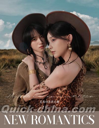 『NEW ROMANTICS 新漫潮 2025年7月C版（蒋芸＆王暁佳、公式カード5枚）』