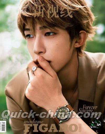 『Madame Figaro 費加羅男士 2025年8月A版（劉宇、公式カード5枚）』