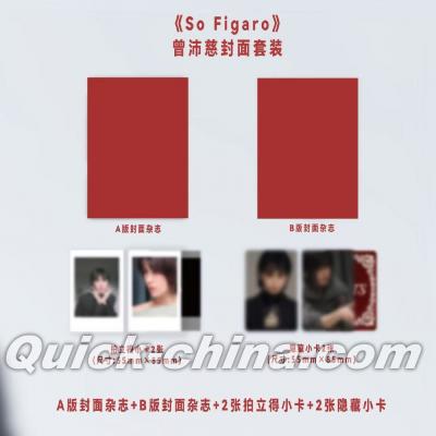 『SoFigaro 精品購物指南 2026年AB版2冊セット（曾沛慈、公式カード4枚）』