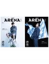 『ARENA HOMME+時尚競技場 2024年3月C版2冊セット（シウミンXIUMIN、公式カード全4枚＋公式折畳みポスター）』