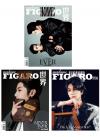 『Madame Figaro 費加羅男士 2024年10月大全套（華晨宇、公式カード全10枚＋折畳ポスター1枚＋公式シール5枚）』