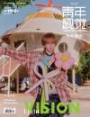 中国雑誌 健康・ファッション その他『VISION青年視覚 2025年第2期B版（劉忻、公式カード1枚＋公式ポスター1枚）』