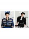 『Madame Figaro 費加羅男士 2025年8月C版2冊セット（侯明昊、公式カード13枚）』
