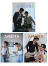 『ARENA HOMME PLUS時尚競技場 2026年6月D版3冊セット（幸卓輝＆章明伯、公式カード22枚）』